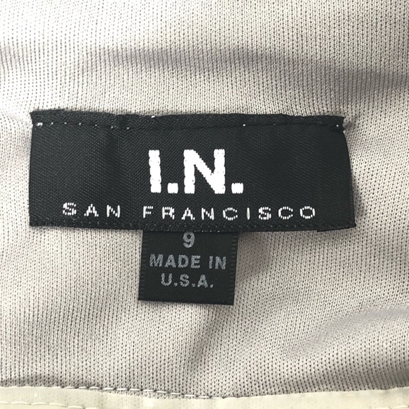 I.N. San Francisco Mini Cocktail Dress Juniors 9 - Picture 5 of 6